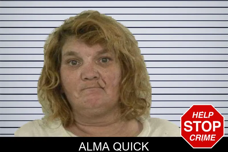 Alma Quick mugshot