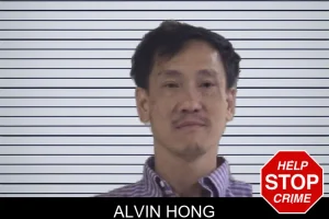 Alvin Hong mugshot