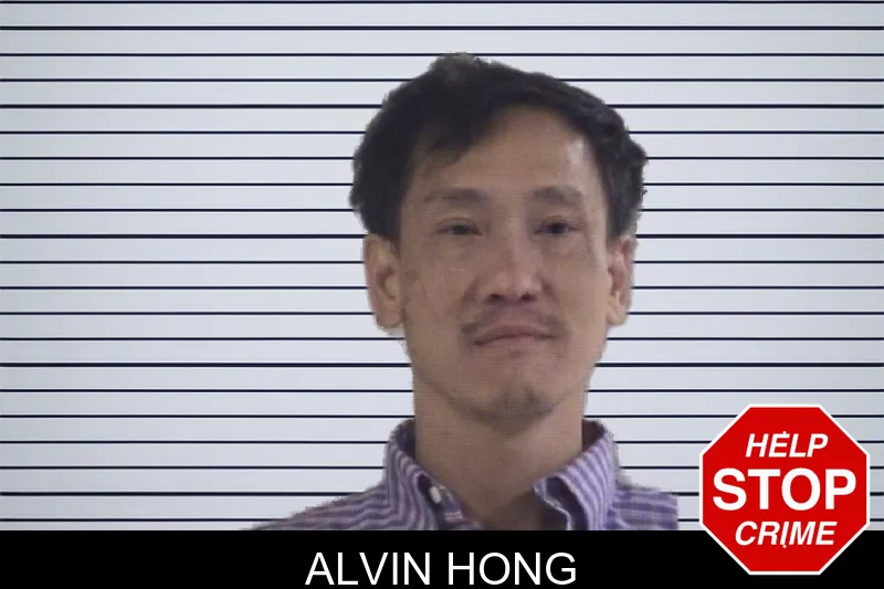 Alvin Hong mugshot