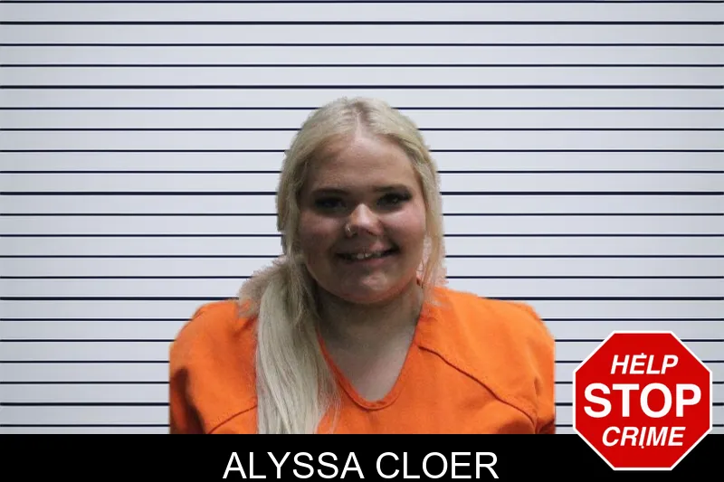 Alyssa Cloer mugshot