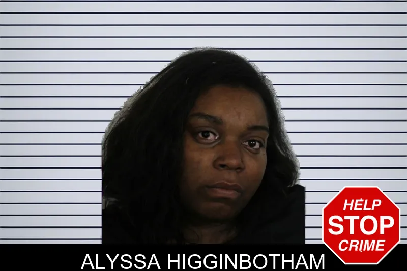 Alyssa Higginbotham mugshot