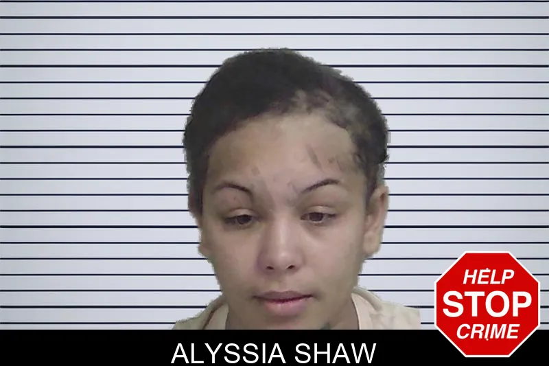 Alyssia Shaw mugshot