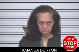 Amanda Burton mugshot