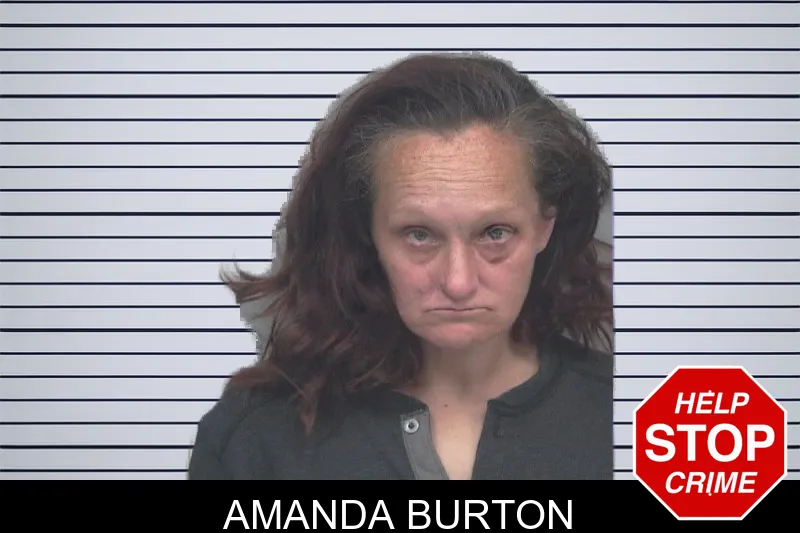 Amanda Burton mugshot