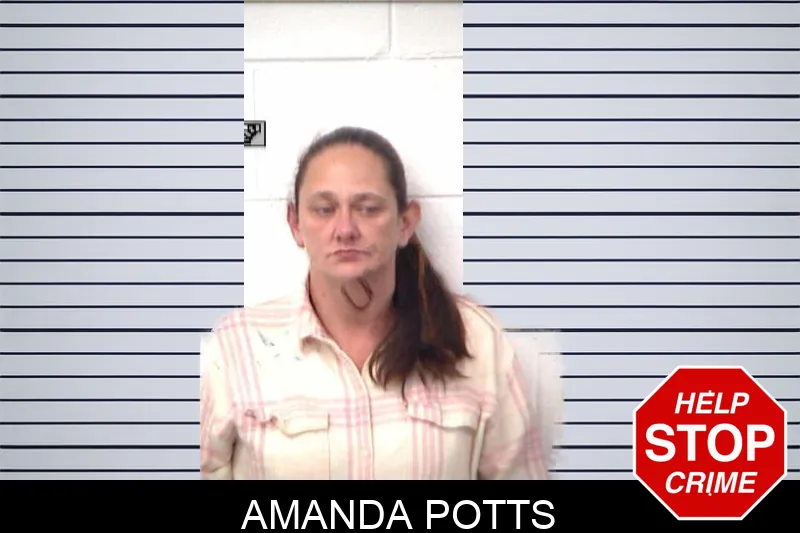 Amanda Potts mugshot