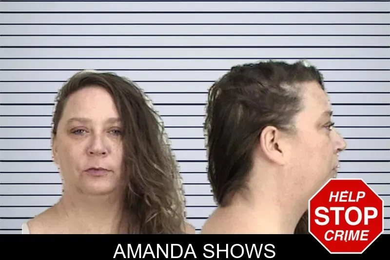 Amanda Shows mugshot
