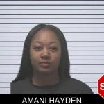 Amani Hayden mugshot