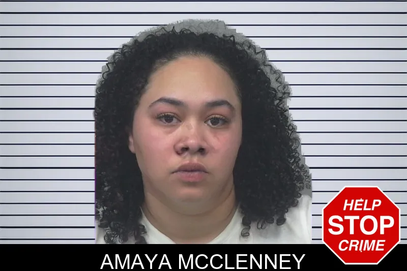 Amaya McClenney mugshot
