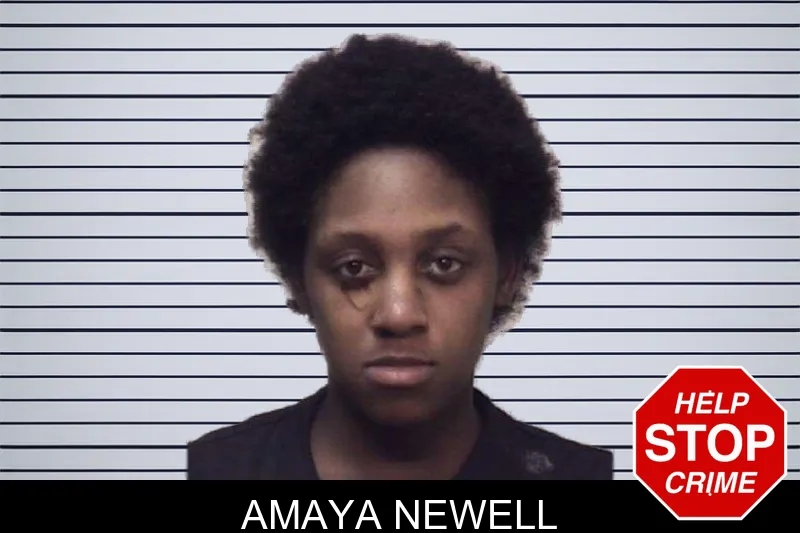 Amaya Newell mugshot