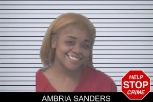 Ambria Sanders mugshot