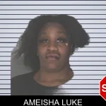 Ameisha Luke mugshot