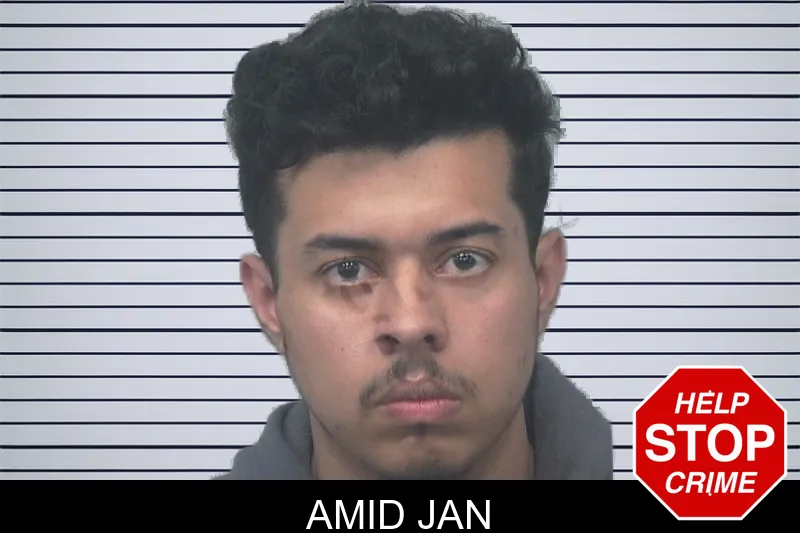 Amid Jan mugshot