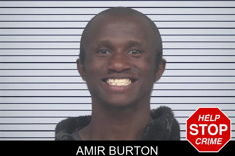 Amir Burton mugshot