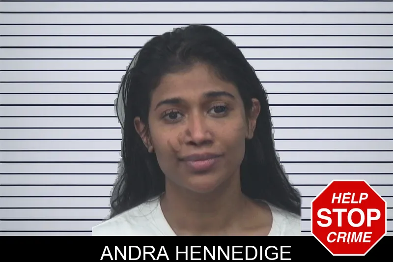 Andra Hennedige mugshot