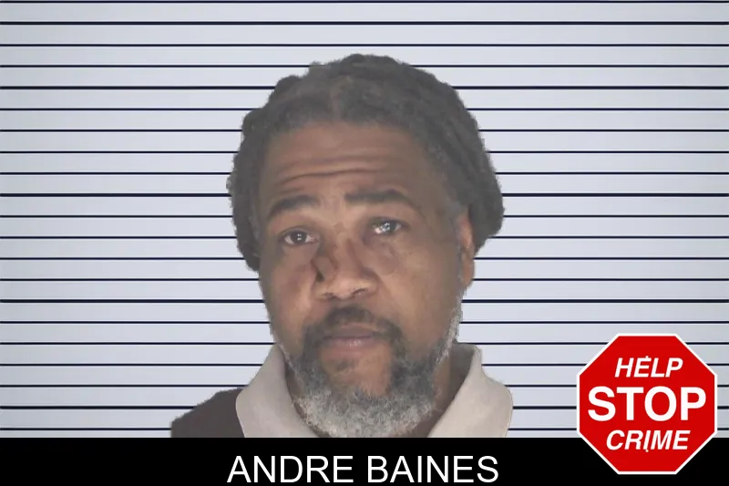 Andre Baines mugshot