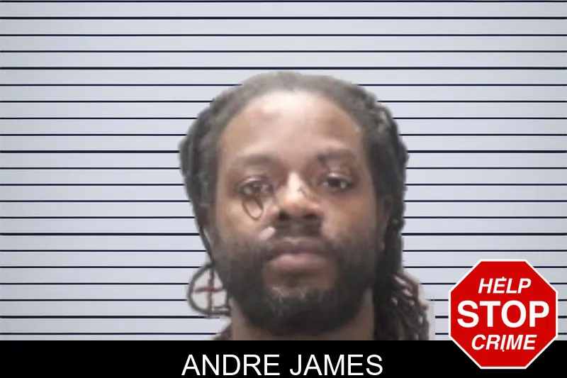 Andre James mugshot