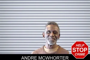 Andre McWhorter mugshot