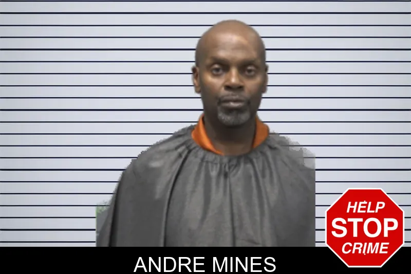 Andre Mines mugshot – Forsyth County , Georgia Andre Mines mugshot