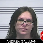 Andrea Gallman mugshot