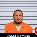 Andrew Evans mugshot