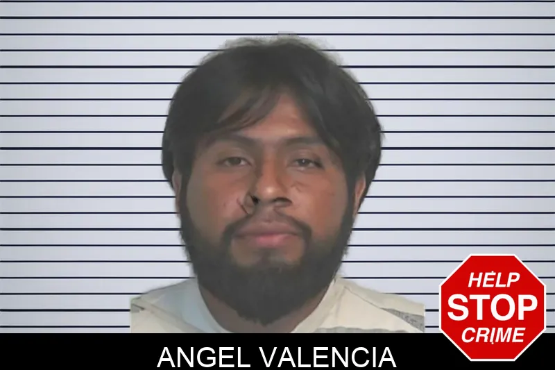 Angel Valencia mugshot
