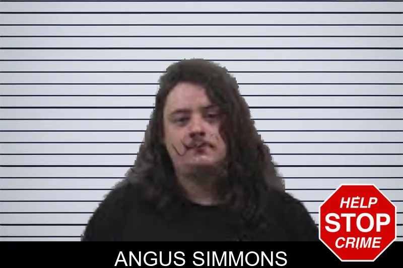 Angus Simmons mugshot