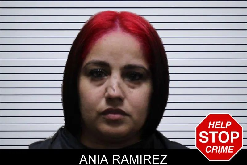 Ania Ramirez mugshot