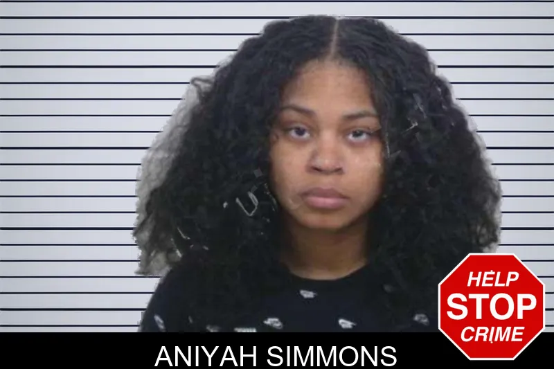 Aniyah Simmons mugshot