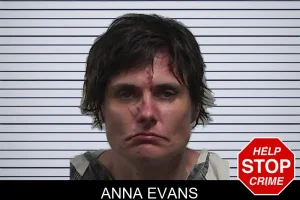 Anna Evans mugshot
