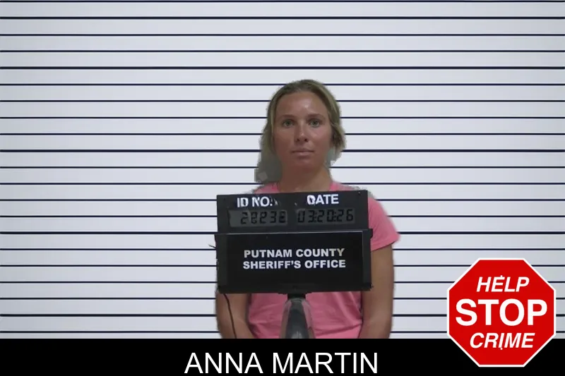 Anna Martin mugshot