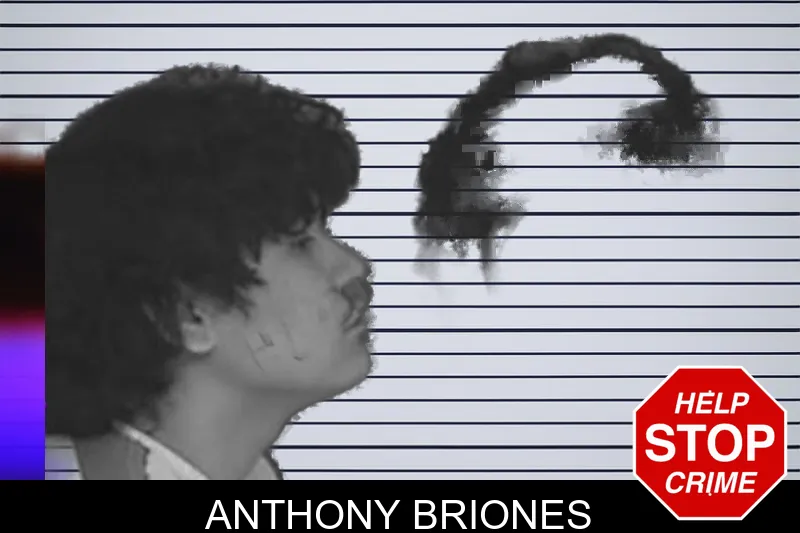 Anthony Briones mugshot