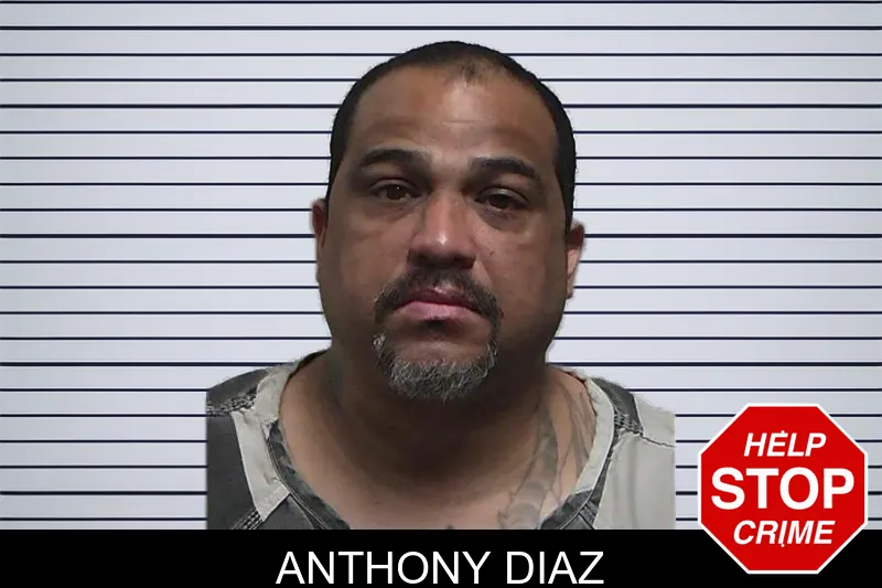 Anthony Diaz mugshot