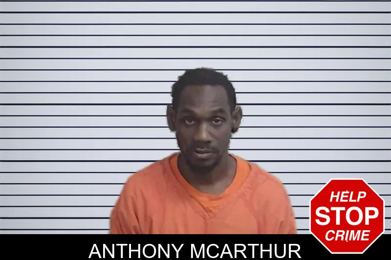 Anthony McArthur mugshot