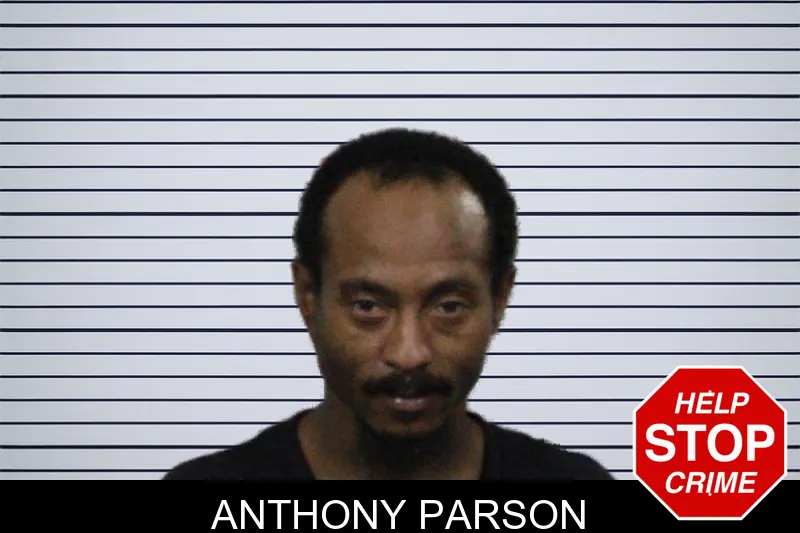 Anthony Parson mugshot