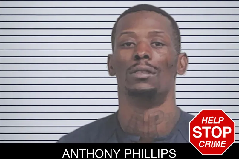 Anthony Phillips mugshot