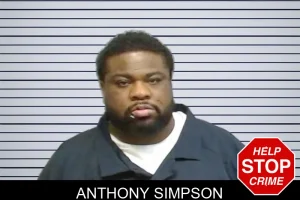 Anthony Simpson mugshot