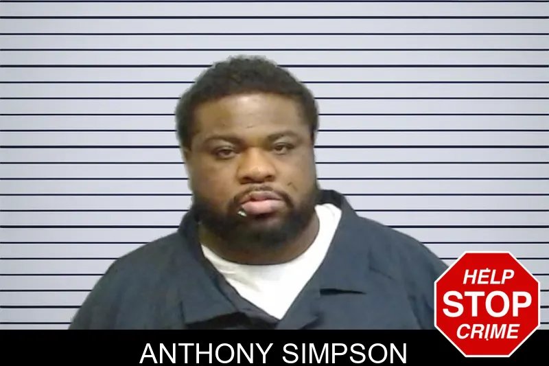 Anthony Simpson mugshot