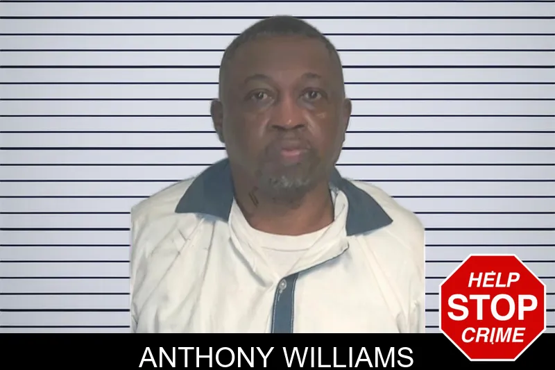 Anthony Williams mugshot