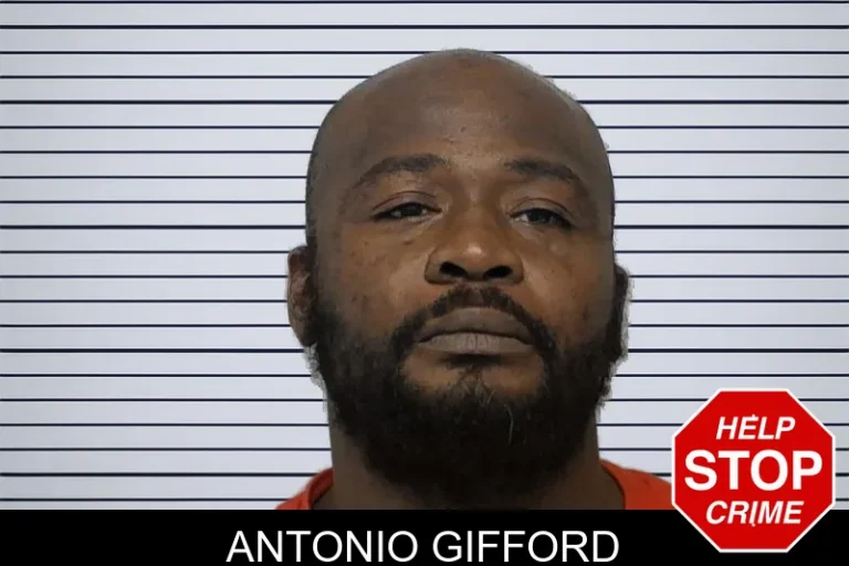 Antonio Gifford mugshot – Bibb County , Georgia Antonio Gifford