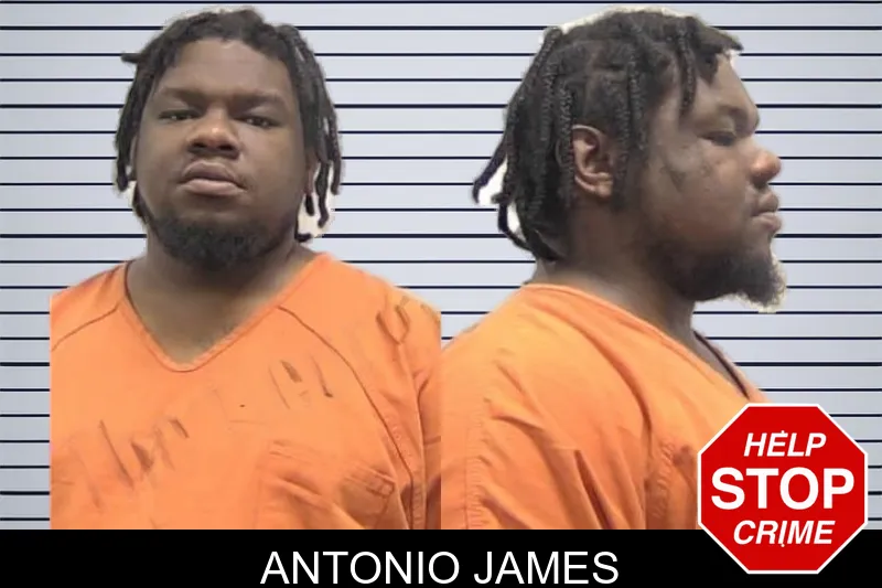 Antonio James mugshot