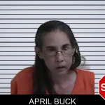 April Buck mugshot – Fannin County , Georgia April Buck mugshot