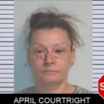 April Courtright mugshot
