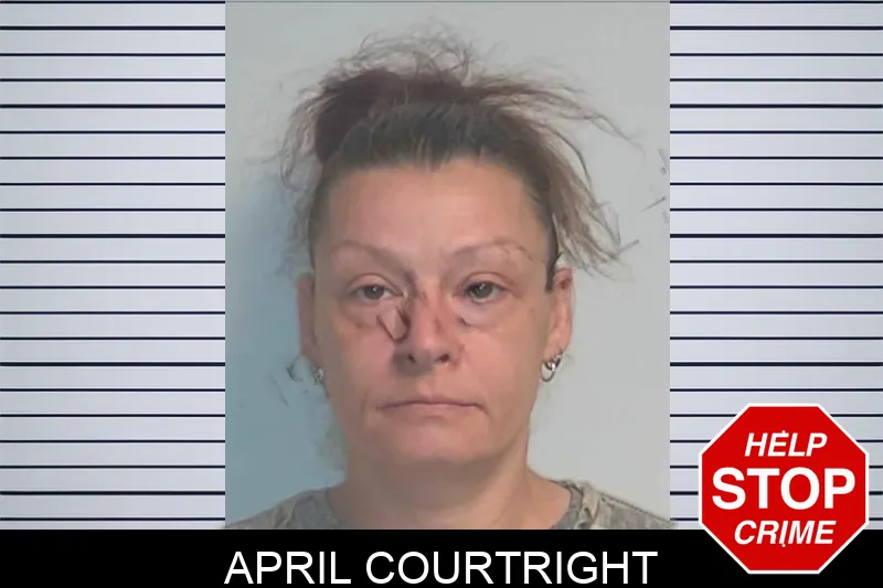April Courtright mugshot – Berrien County , Georgia April Courtright mugshot