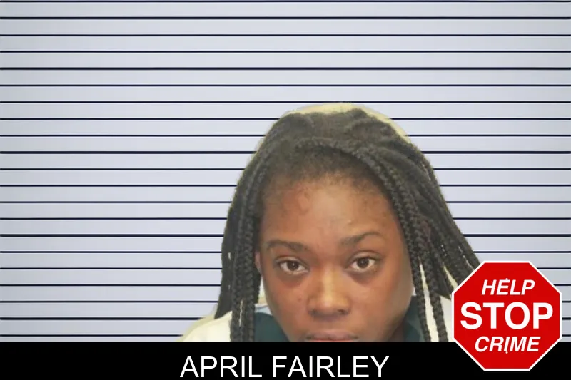 April Fairley mugshot