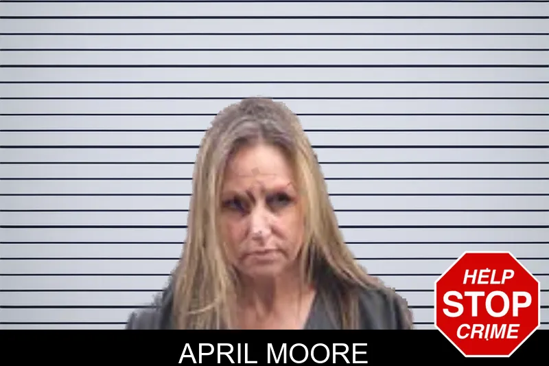 April Moore mugshot