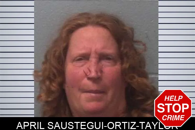 April Saustegui-Ortiz-Taylor mugshot
