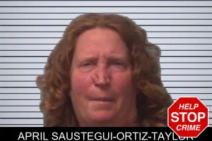 April Saustegui-Ortiz-Taylor mugshot