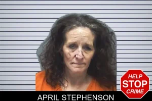 April Stephenson mugshot
