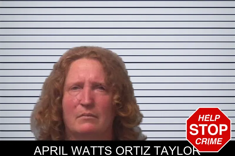 April Watts Ortiz Taylor mugshot