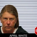 April White mugshot